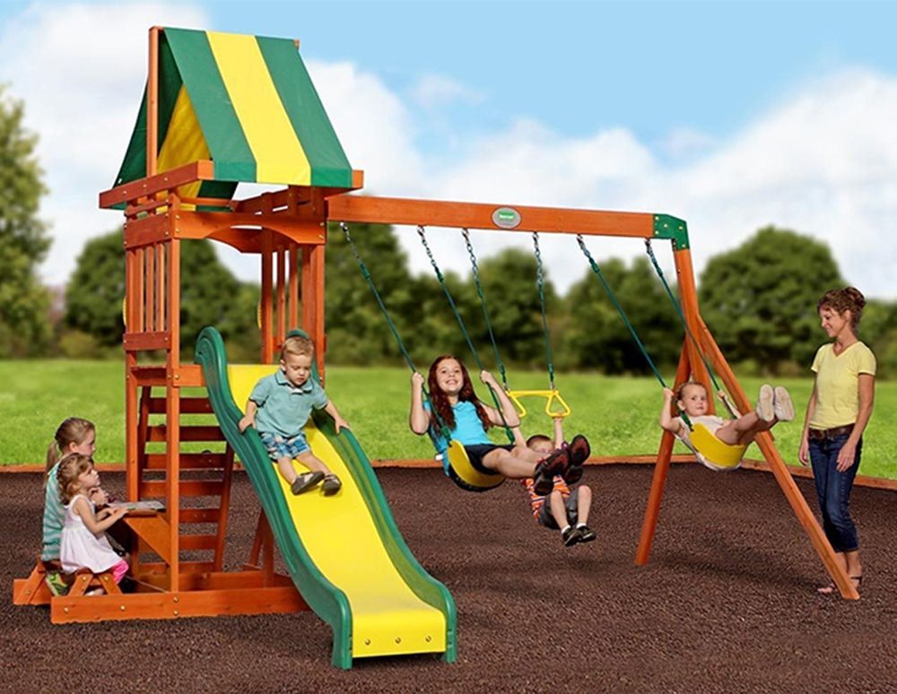 WOODEN PLAYCENTRES